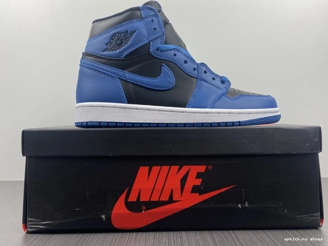 Rep Air 1 Blue' 555088-404 'Dark Marina High Jordan Retro OG 0714